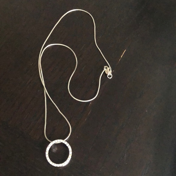 YOOS 925 Italy Silver Crystal Eternal Circle - Picture 3 of 13